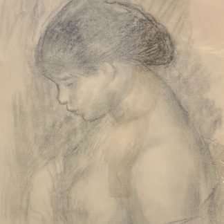 Antique stamped / impressed , numbered RENOIR limited edition print in new frame