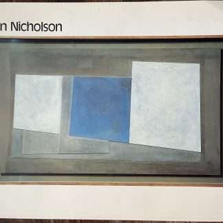 Ben Nicholson book by ;  Foundation FUNDACION 'JUAN MARCH [Spain's richest man]'  Madrid Spain 1987 [ Spanish text only ]