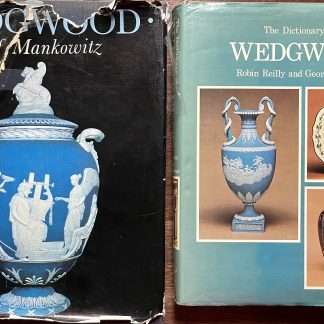 2 BOOKS , Wedgwood Wolf Mankowitz 1966 / Dictionary of Wedgwood Robin Reilly and George Savage 1980